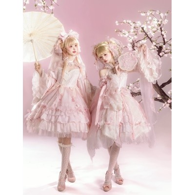 Mademoiselle Pearl Empresses In The Palace Collaboration Character Themed JSK One Piece and Sets(Reservation/Full Payment Without Shipping)
